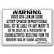 Signmission 14 in Height, 10 in Width, Plastic, 10" x 14", WS-Iowa Equine WS-Iowa Equine - alternate 1
